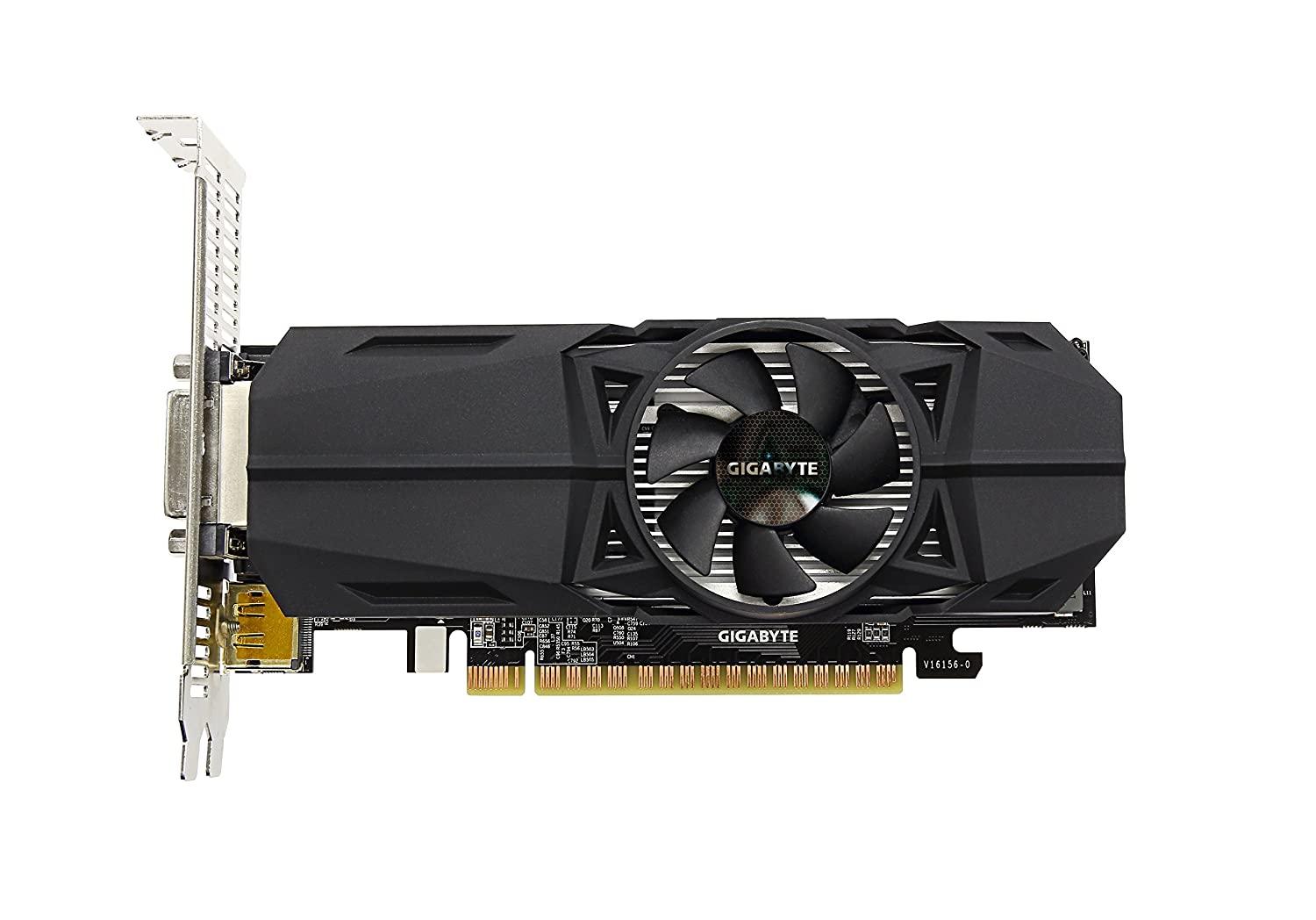 Gigabyte Geforce GTX 1050 Ti OC 4GB GDDR5 128 Bit PCI-E Graphic Card (GV-N105TOC-4GD)-GRAPHICS CARD-dealsplant