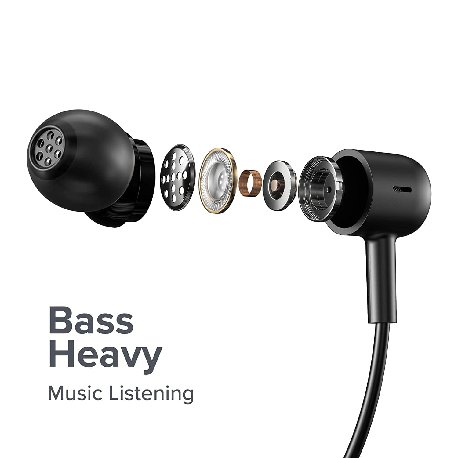 Sonic best sale bass earphones