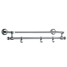 Jaquar Queen's Towel Rack 18-inch AQN-CHR-7781B-towel rack-dealsplant