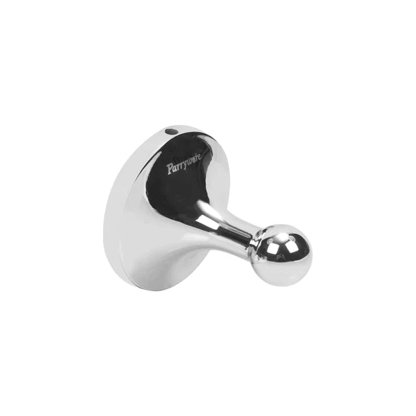 Parryware T6406A1 Robe Hook , Alloy Steel, Silver ,8.5 x 7.8 x 6.2 Centimeters-robe hook-dealsplant