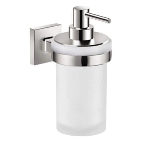 Parryware T6413A1 Soap Dispenser Silver Alloy Steel Brass, Chrome Plated-soap dispenser-dealsplant