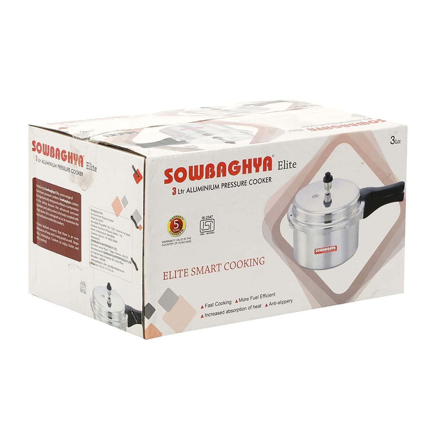 Sowbhagya cooker cheap 5 litre price