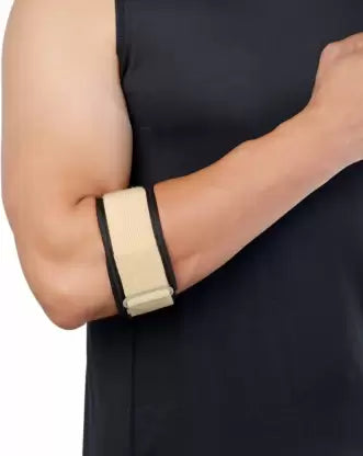 Dyna Tennis Elbow Brace Elbow Support (Beige)-HEALTH &PERSONAL CARE-dealsplant