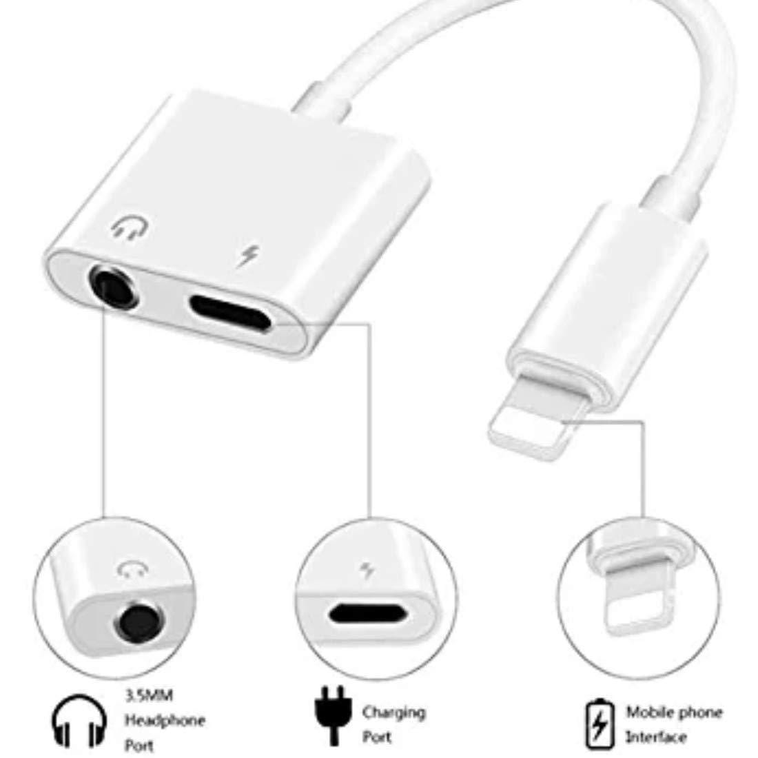 Earphone jack discount to iphone adapter